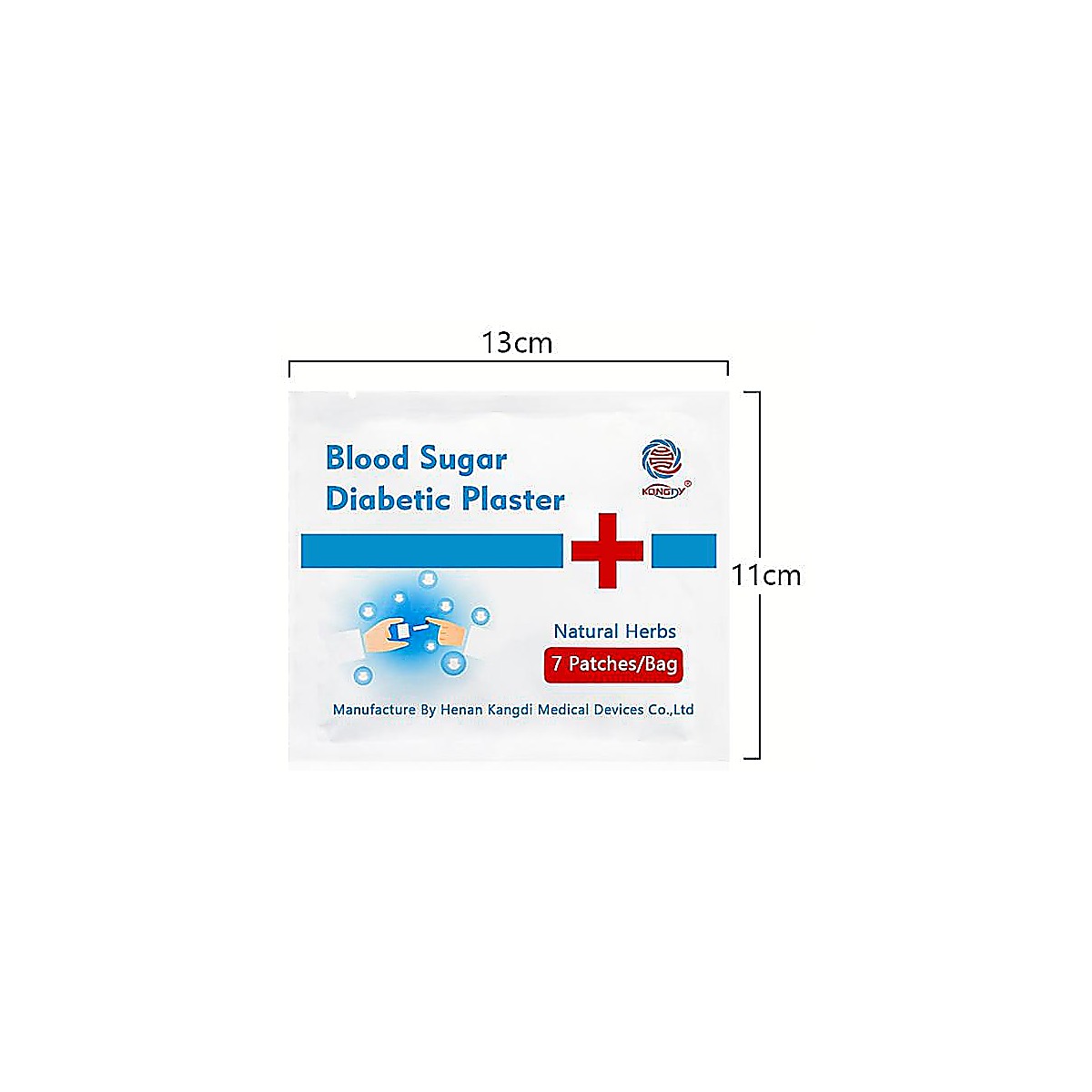 Травяной пластырь «Blood Sugar» 6 × 7 см