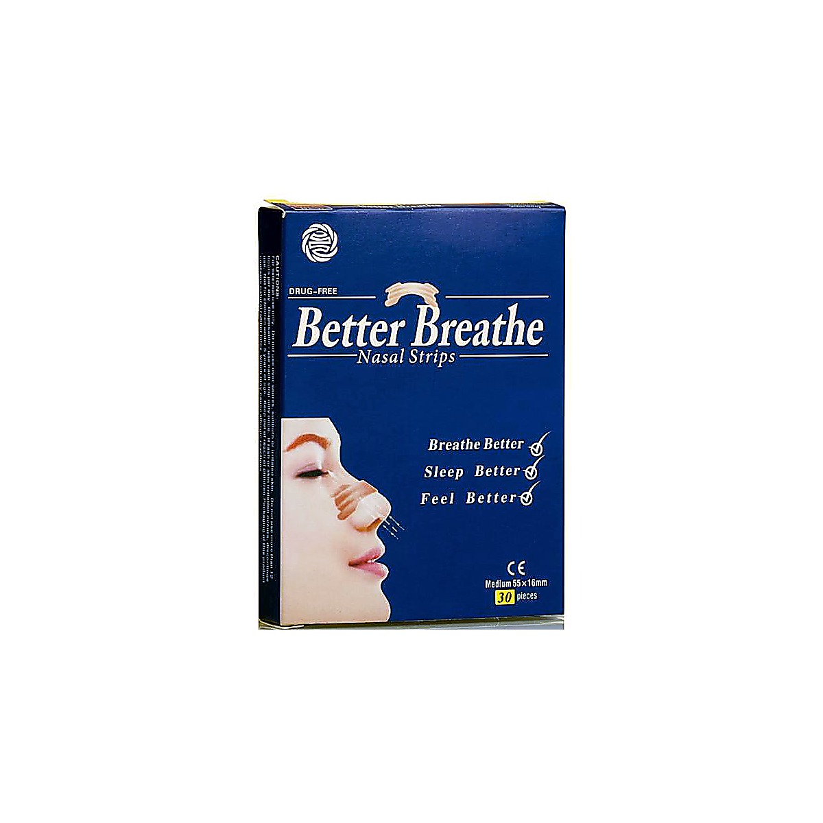 Полоски для облегчения носового дыхания Better Breathe