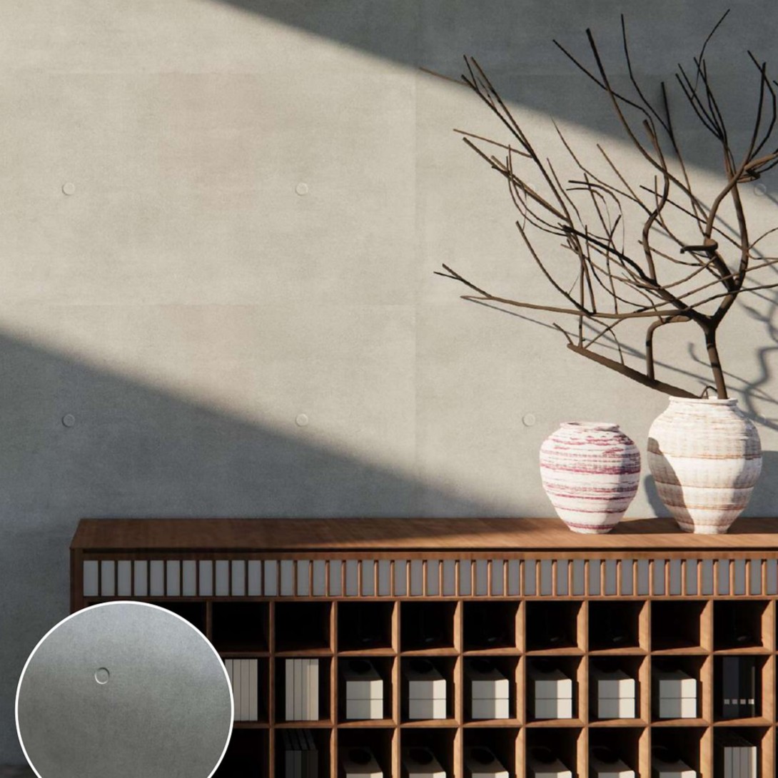 Декоративная цементная панель New Zen Ando Cement Board (2‐Holes Stone)